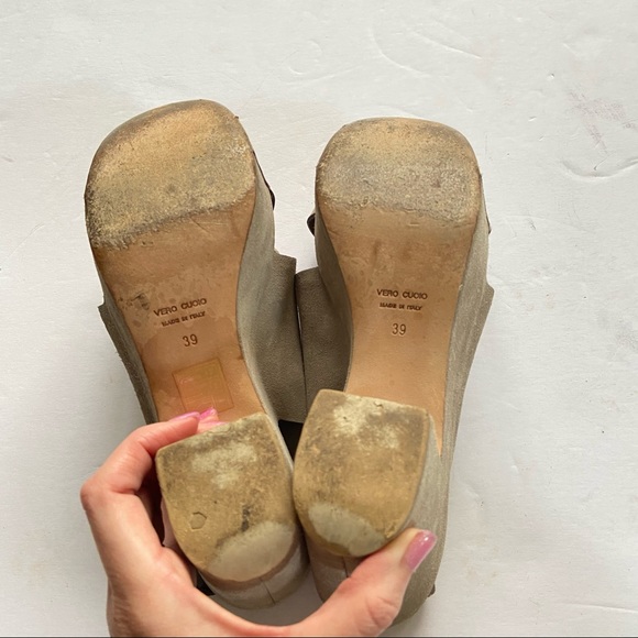 Roberto Del Carlo tie lace platform sandal boho - Picture 10 of 13